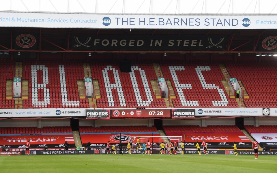 Wilder has said that Sheffield United have struggled without the roar of their fans - Getty Images