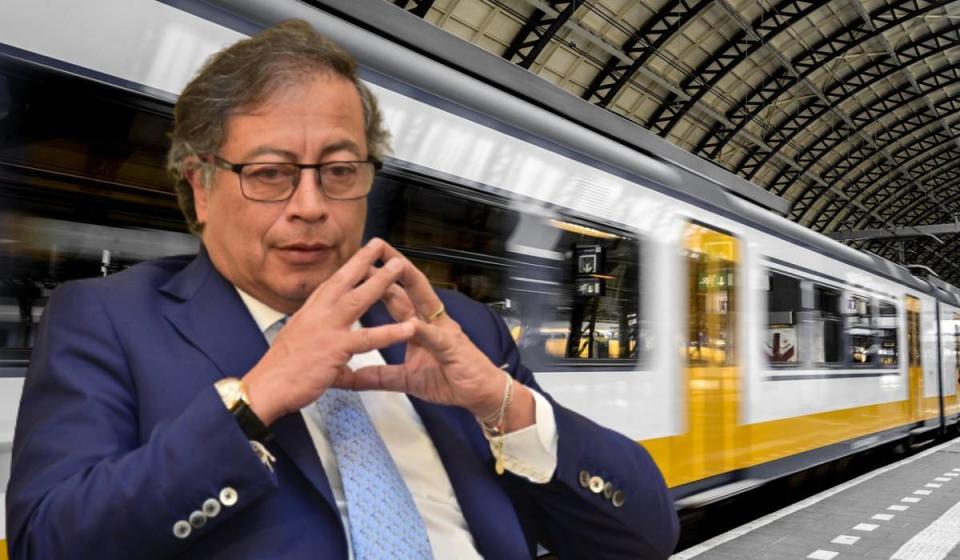 El gobierno de Gustavo Petro busca financiar la nueva etapa de estructuración del Tren del Caribe, para llevarlo a fase de factibilidad. Fotos: Rudy and Peter Skitterians en Pixabay y Presidencia.