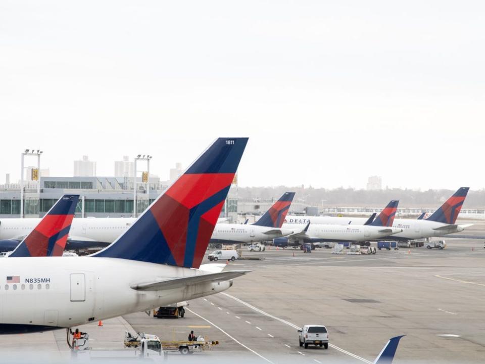 Delta Air Lines at JFK.