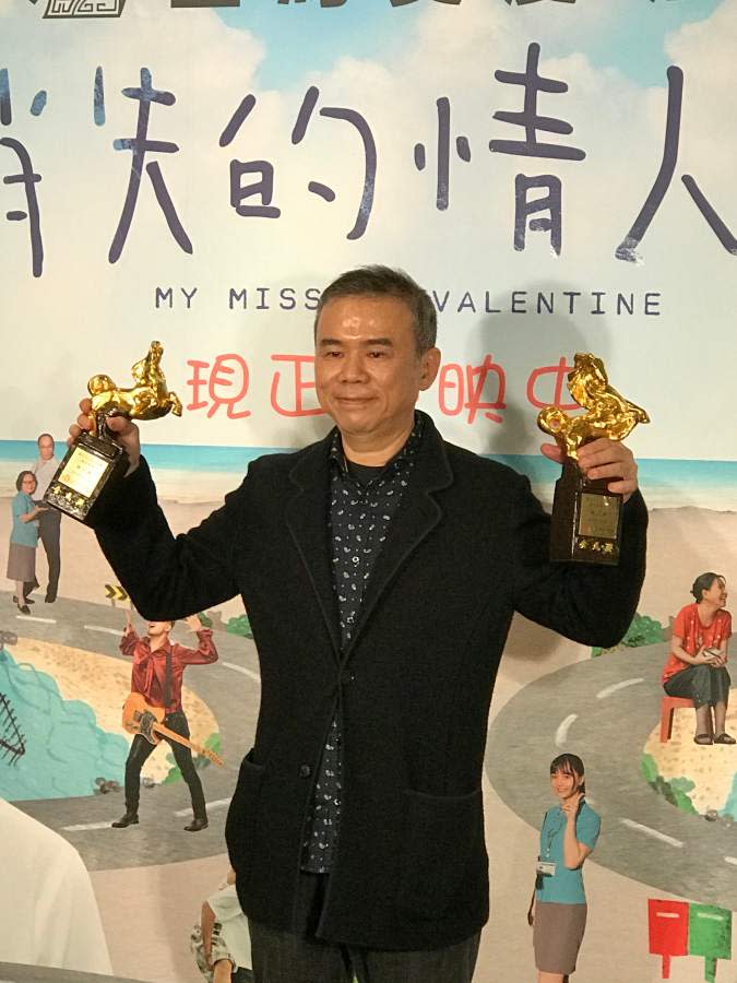 陳玉勳抱回最佳導演和最佳原著劇本。（圖／記者許瑞麟攝）