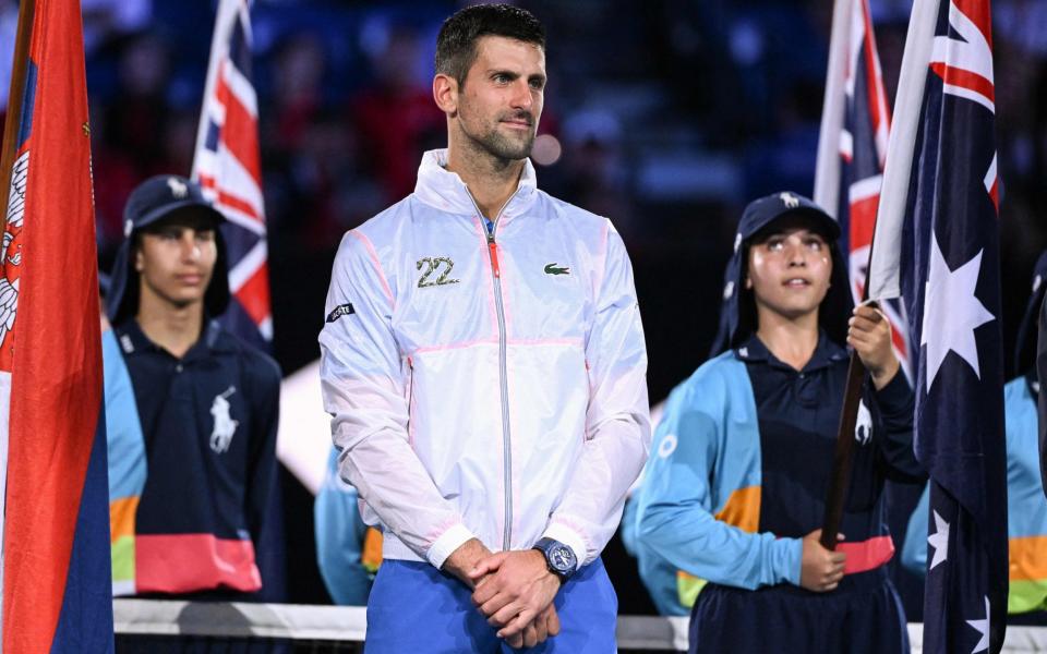 Djokovic vs Tsitsipas australian open 2023 final live score - AFP