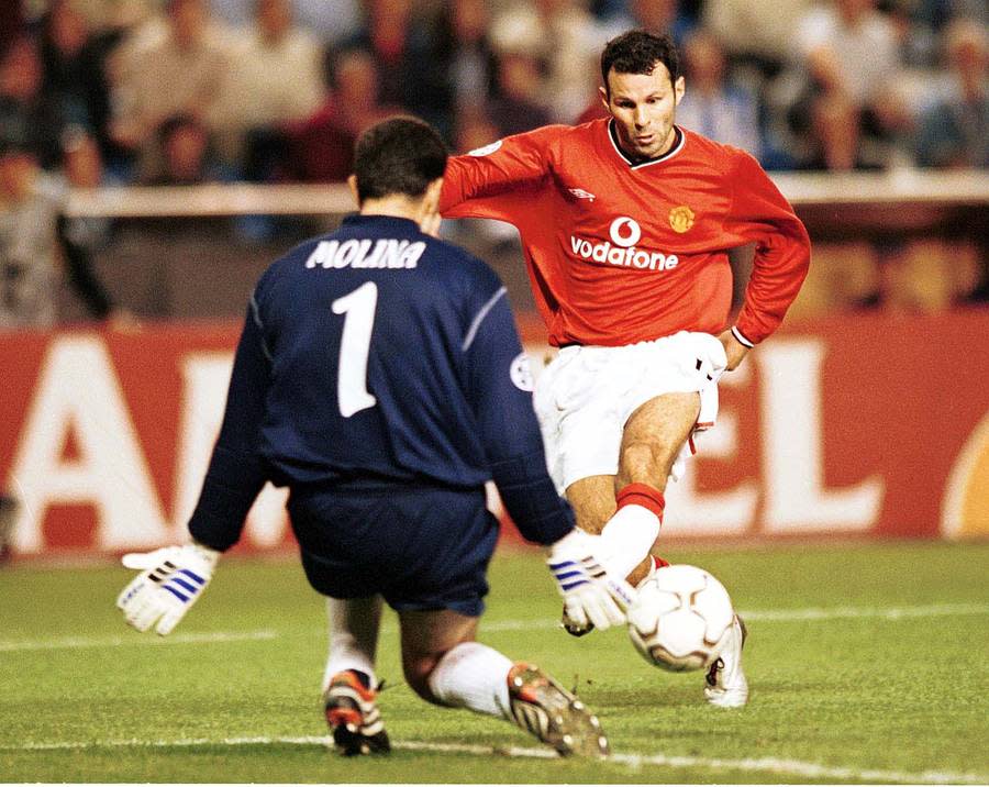 PLATZ 9 - RYAN GIGGS (Manchester United): 168 Tore zwischen 1991 und 2014