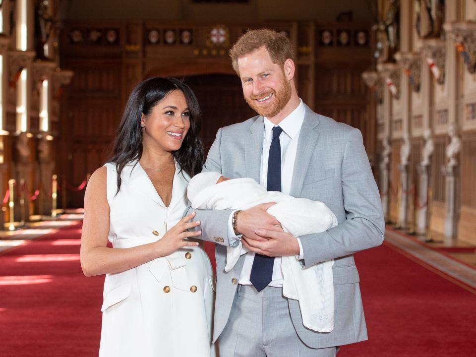 meghan markle harry archie