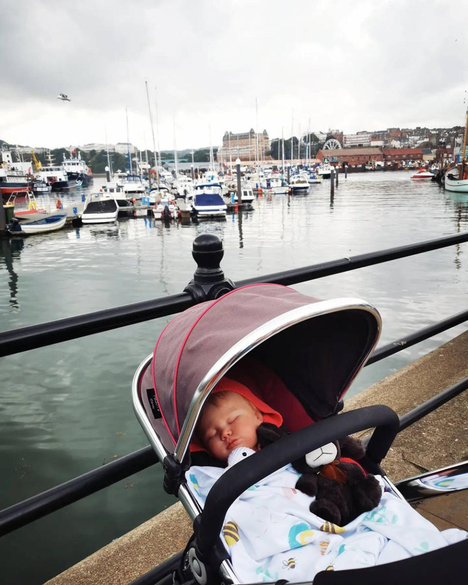 Natasha enjoys taking the reborn babies out for walks (Collect/PA Real Life)