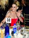 <p>Honoree Kristen Stewart greets the cameras with a smile on Nov. 29 at the 2021 Gotham Awards in N.Y.C.</p>