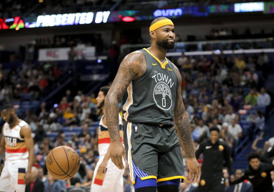 A stint with the Warriors wasn't enough to assuage the injury concerns attached to DeMarcus Cousins. (Reuters)