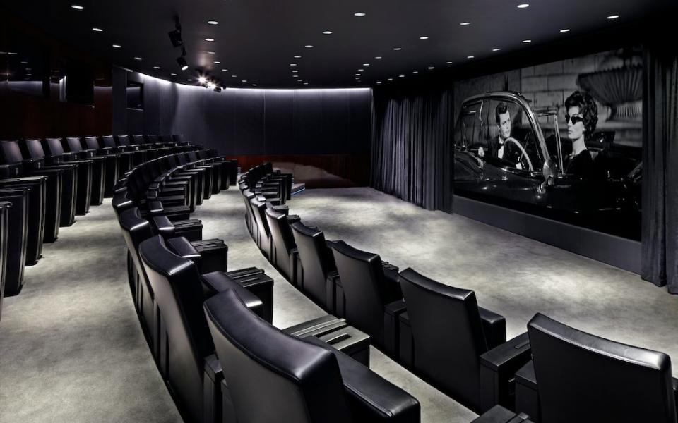 The screening room at Bulgari Hotel, Knightsbridge - Richard Bryant