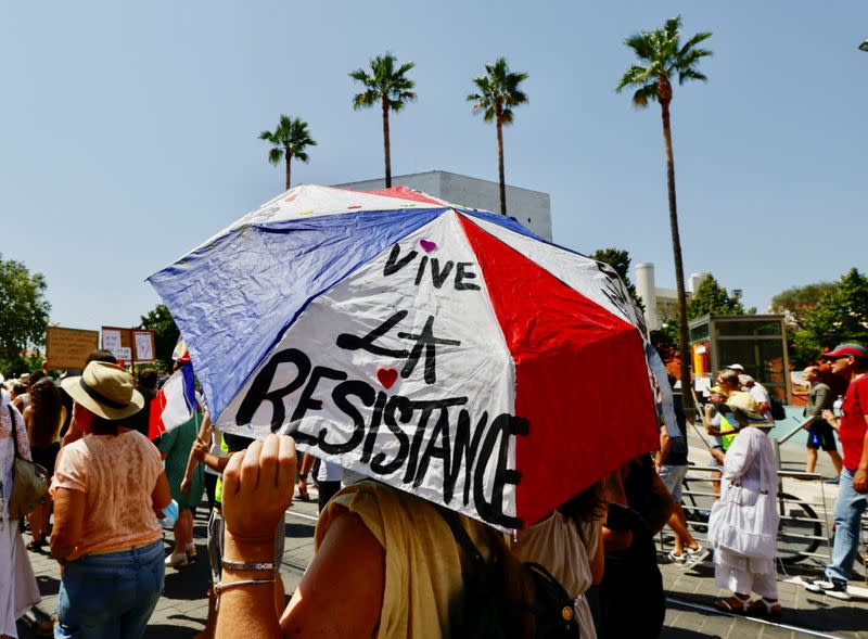 Demonstration against vaccination and health pass bill in Nice