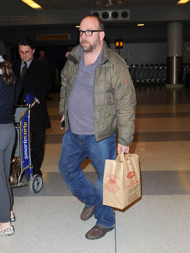 Paul Giamatti JFK Airport