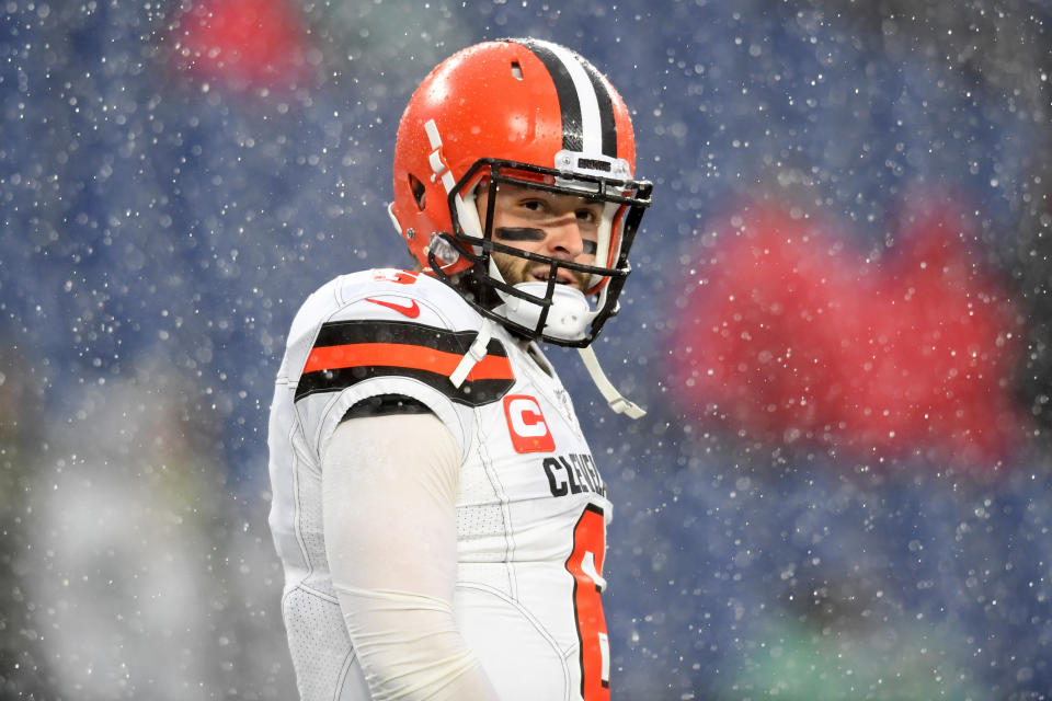 Quarterback Baker Mayfield #6 of the Cleveland Browns