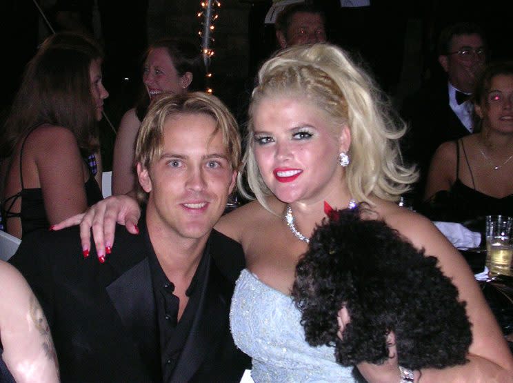 Anna Nicole and Larry.