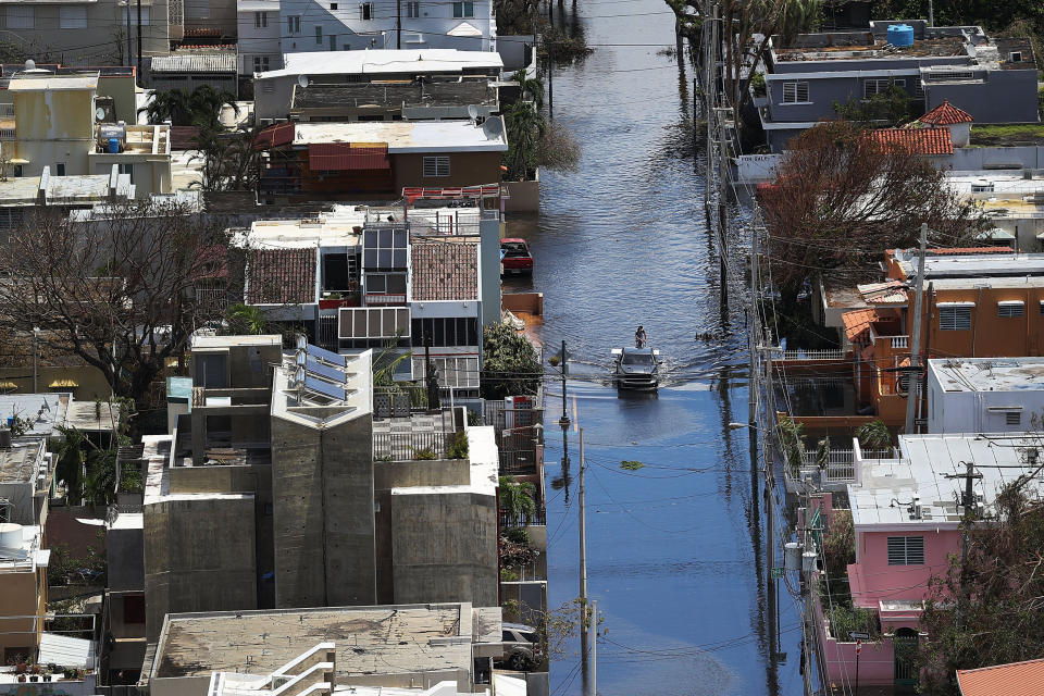 Image: Flooding in San Juan (Joe Raedle / Getty Images)