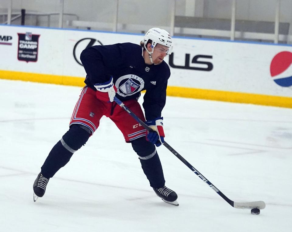 The New York Rangers development camp at Madison Square Garden Training Center in Tarrytown on Wednesday, Jul 3, 2024.