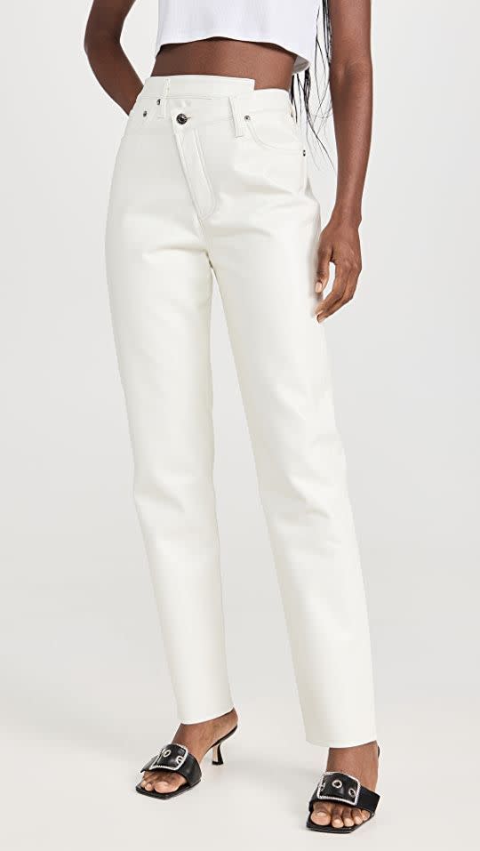 AGOLDE Crisscross Straight Pants