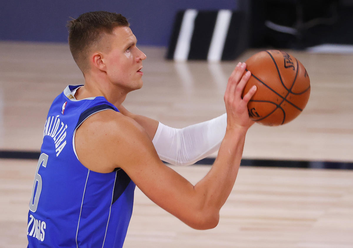 Nba Mavs Star Kristaps Porzingis Wont Be Ready For Season Opener Yahoo Sports