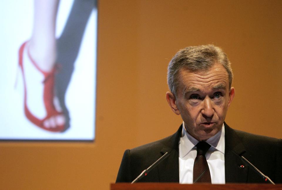 <b>4. Bernard Arnault £26.1bn</b><p>While the world struggles with an ongoing downturn, the rich don’t seem to notice. As such, sales at Louis Vuitton hit new records and that led to a 22% increase in profits at Bernard Arnault’s company LVHM.</p>