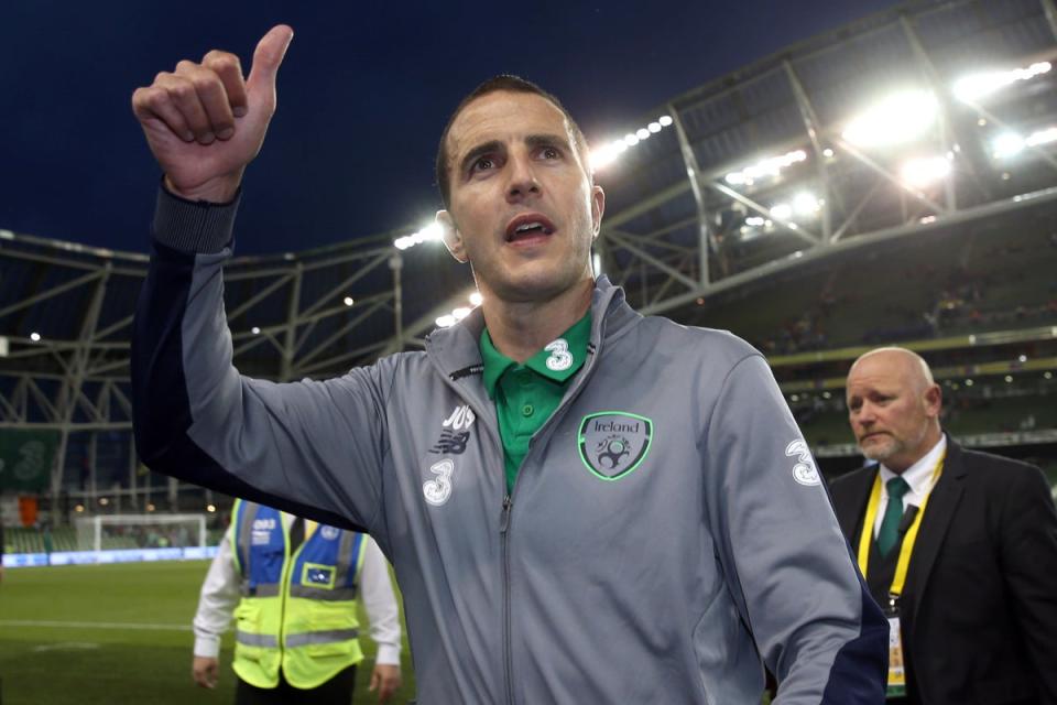 John O’Shea will join the Republic of Ireland senior men’s team as assistant coach (Brian Lawless/PA) (PA Archive)