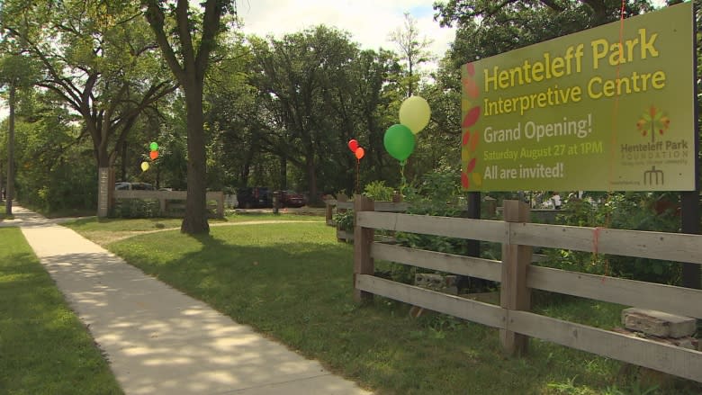 More than 100 people show up for grand opening of Henteleff Park