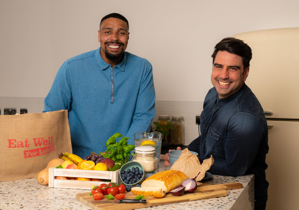 Jordan Banjo and Chris Bavin (BBC)