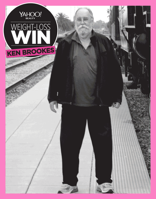 Ken Brookes lost 102 pounds.