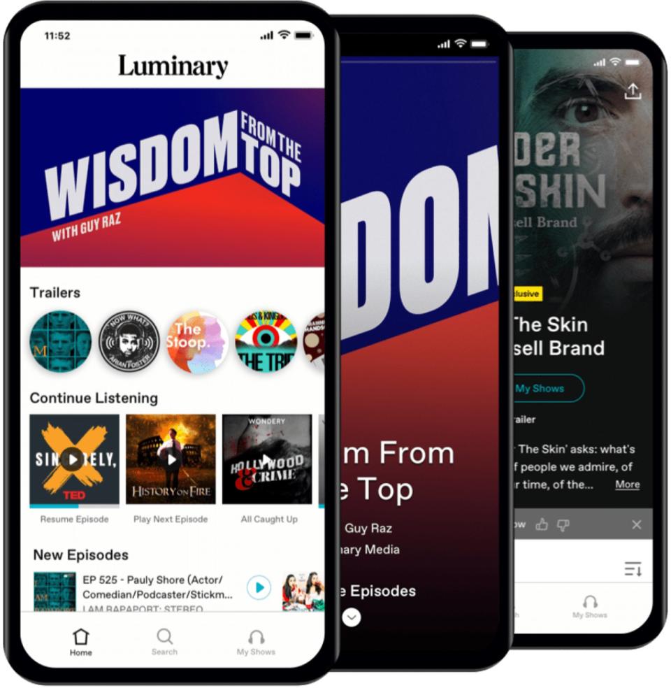 Luminary Media wants to find out just how much people will pay for podcasts