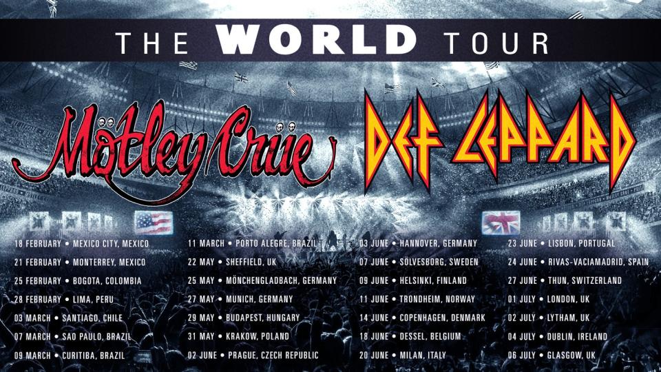 <span>Después de la mayor gira de estadios en Norteamérica de 2022, con más de 1.3 millones de entradas vendidas, Producida por Live Nation y OCESA, la gira mundial llegará a México. (Foto: Mötley Crüe)</span>