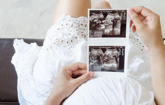 Research claims babies instinctively know to look for faces even when they're still in the womb. Photo: Getty