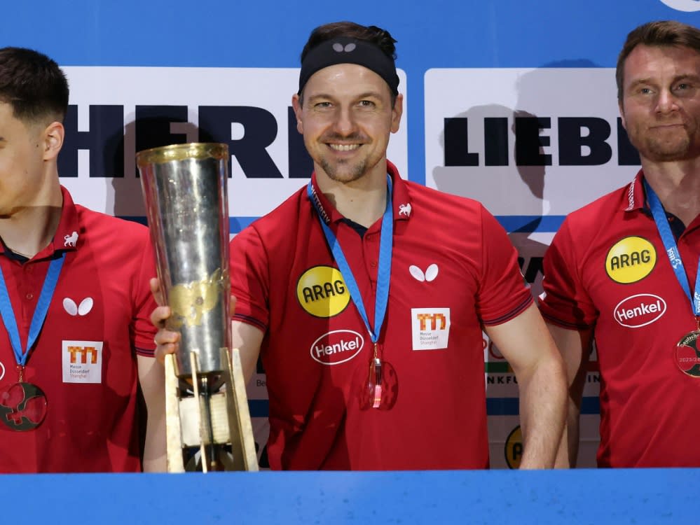 Timo Boll (M.) will noch einmal groß auftrumpfen (IMAGO/Joaquim Ferreira)