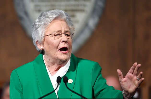 Alabama Gov. Kay Ivey said Monday that she was signing the anti-union legislation into law.