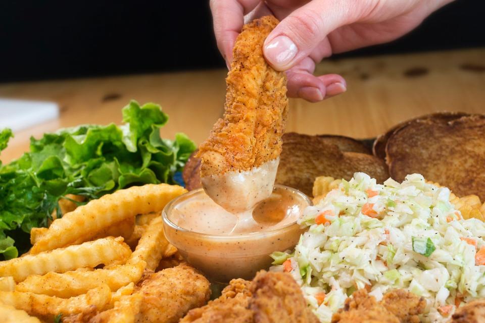 Chicken tender chain Huey Magoo's has opened its second Ohio location in Marysville.