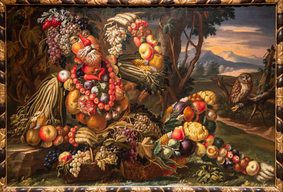 Autumn by Antonio Rasio (active 1677-1695), inspired by Ovid’s Metamorphoses - bridgeman