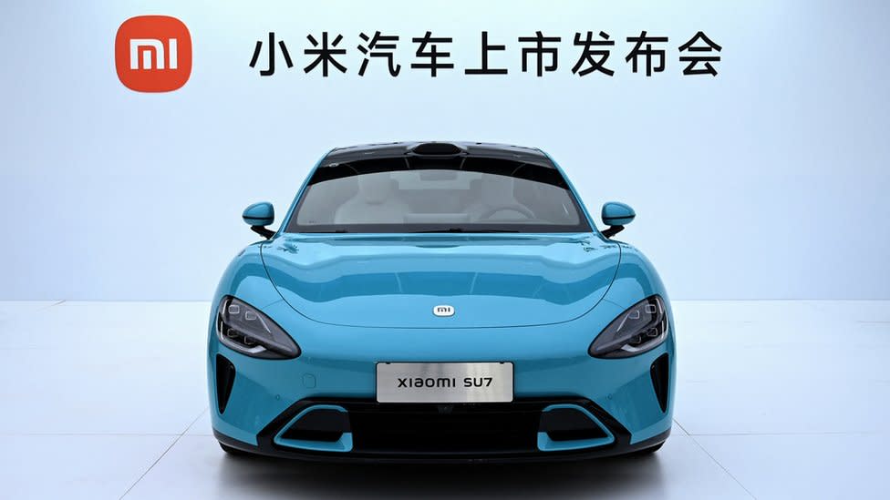 Xiaomi's first EV, the SU7.