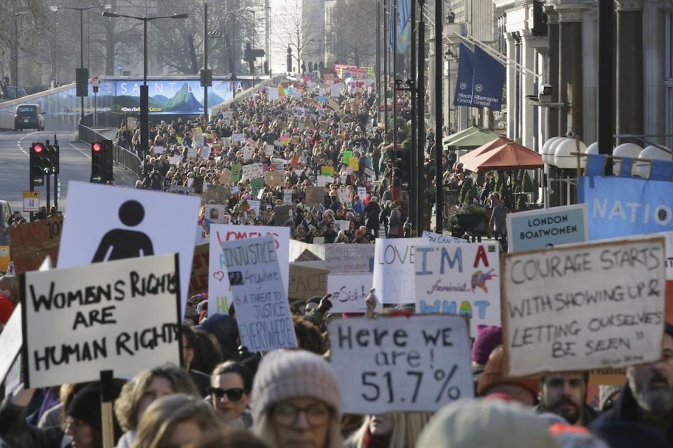 London women's march