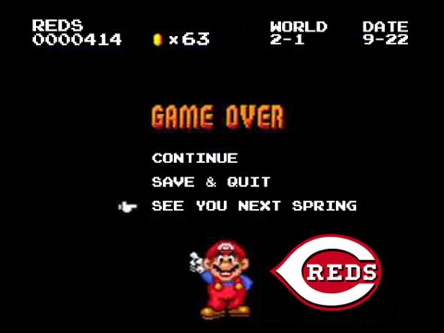 Old man Votto and the Cincinatti kids will try to lead the Reds back to glory.