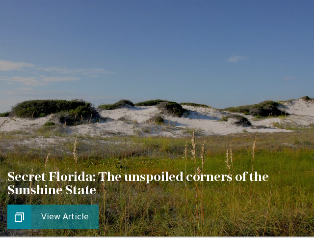 Secret Florida: The unspoiled corners of the Sunshine State