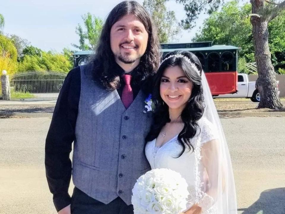 Brandon and Misty said they enjoyed their wedding day despite the elevator mishap.