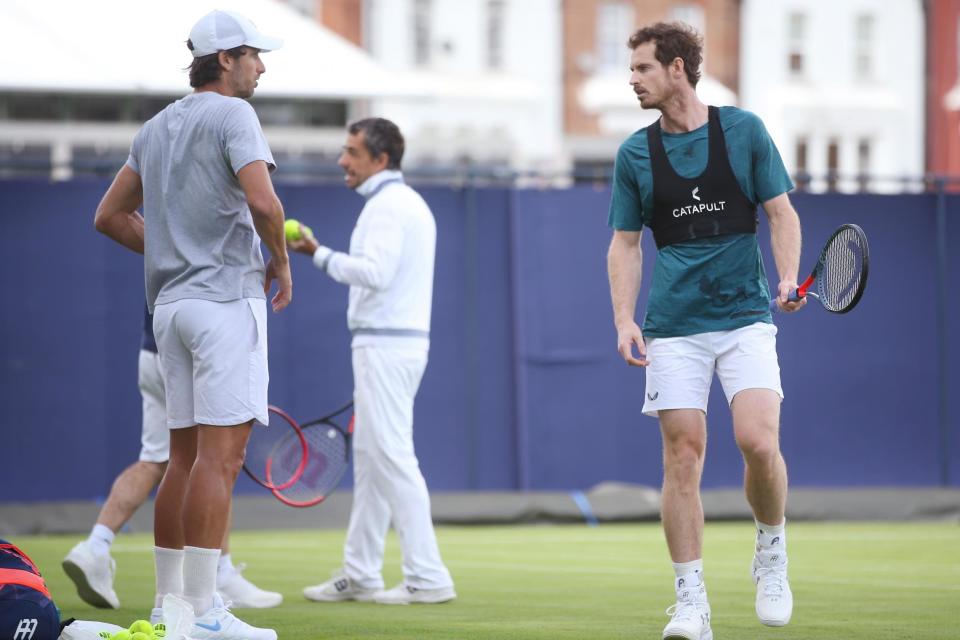 Andy Murray to face top doubles seeds at Queen's Club as British contingent handed tough draws