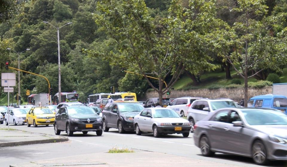 Vehículos por carretera. Foto: MinTransporte.