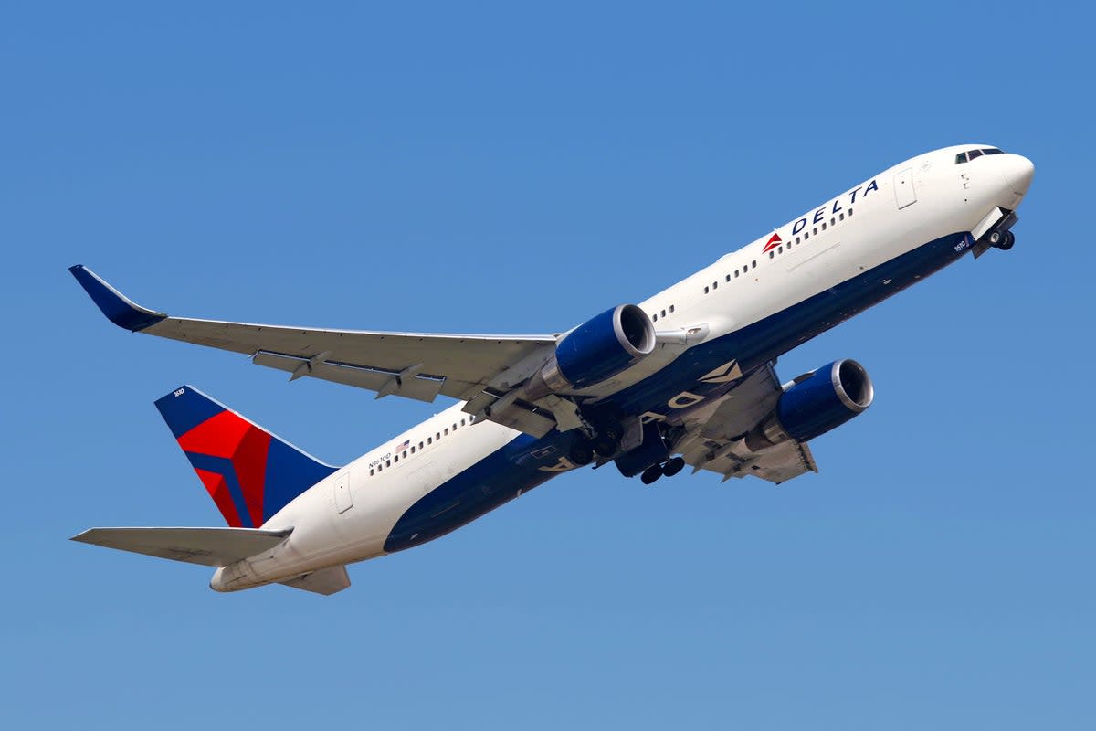 The Delta flight landed back in Edinburgh shortly after take-off (Getty Images)