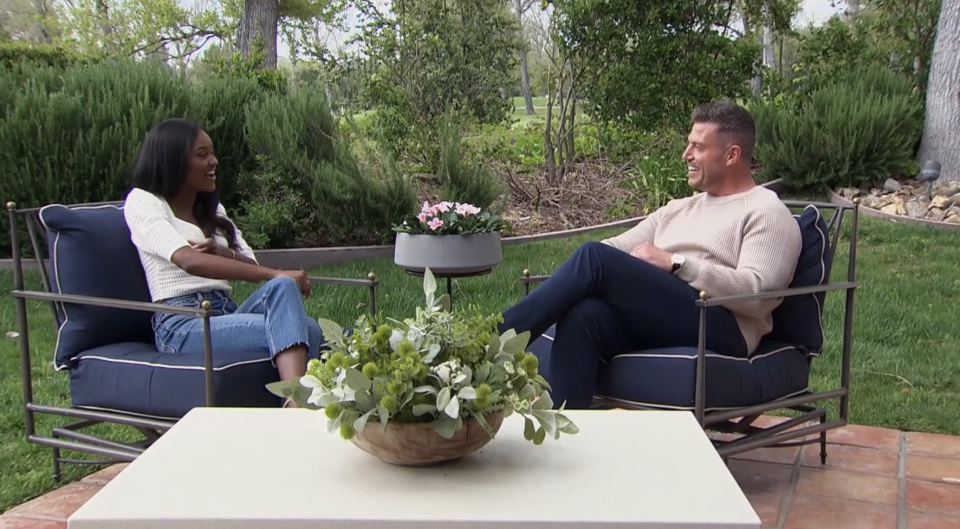 Charity and Jesse Palmer on 'The Bachelorette'
