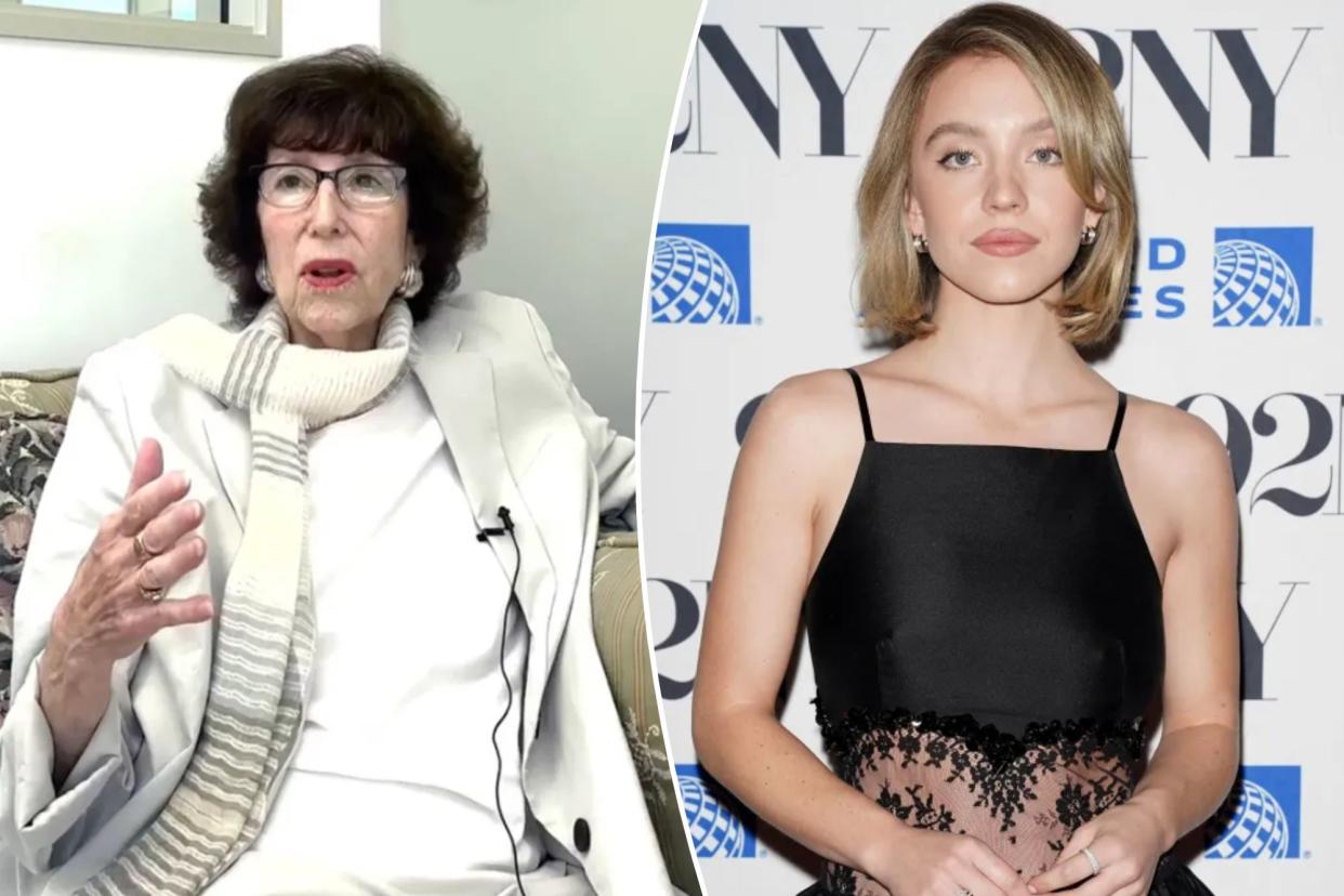 Split of Carol Baum of Sydney Sweeney