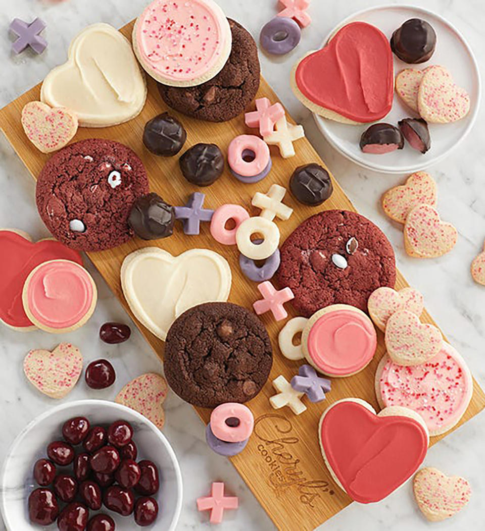 Cheryl's Cookies: Valentine's Day Dessert Charcuterie Board