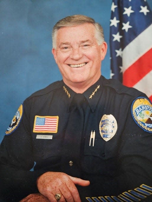 Barstow Police Department officials recently announced the death of retired Police Chief Dallas Hawes. The 83-year-old Hawes, aka “D” by many, died on April 22, 2024, his family said.