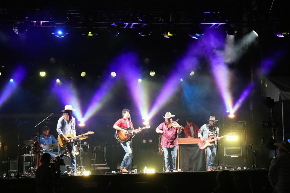 Flatland Cavalry performs at Hodgetown in this April 2021 file photo. The band is scheduled to perform at Starlight Ranch on Saturday, Sept. 23.