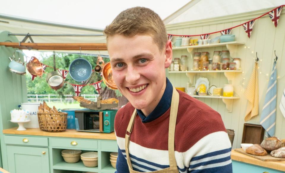 Bake Off 2020 winner Peter Sawkins 