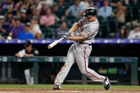 MLB: San Francisco Giants at Colorado Rockies