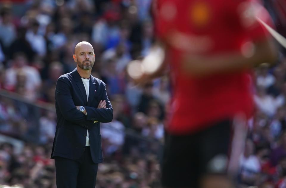 Erik ten Hag insisted Marcus Rashford remains firmly in his plans at Manchester United (Dave Thompson/PA) (PA Wire)