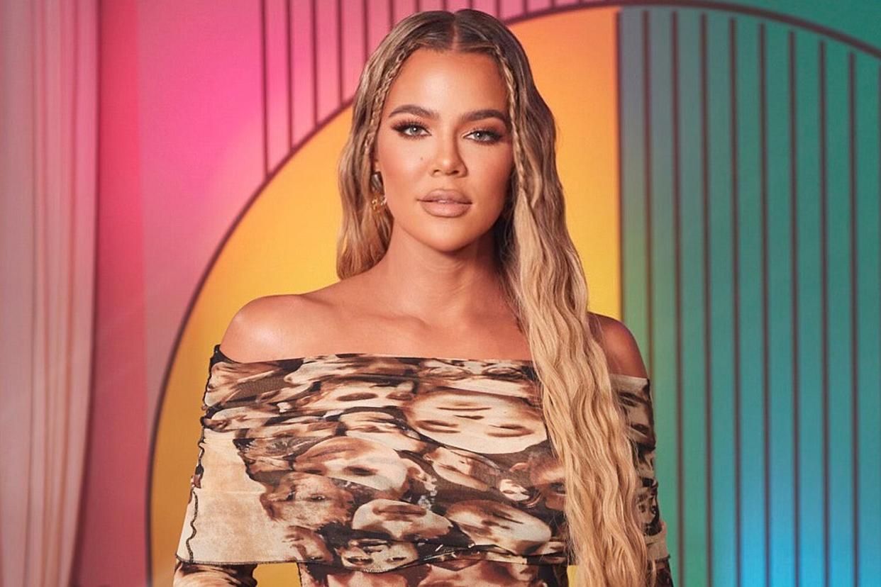 Khloé Kardashian attends the SHEIN X 100K Challenge 2021