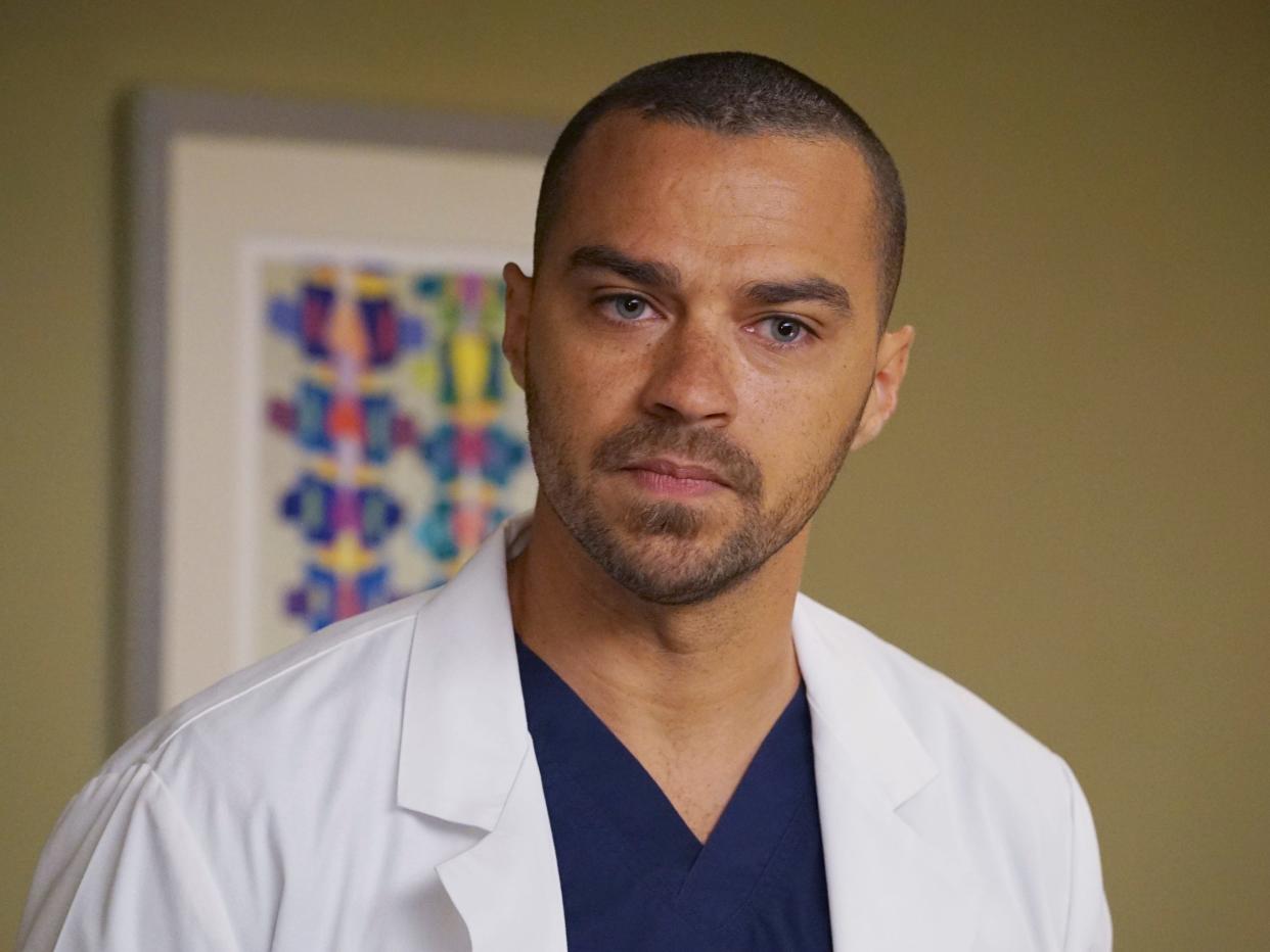 Jesse Williams as Jackson Avery.