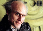 It's tough to decide where to focus your attention while watching this adaptation of the classic kids' book: Either Count Olaf's honker or that impressively huge forehead.